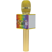 OTL Tehnologies Rainbow High karaoke mikrofon s Bluetooth zvucnikom