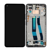 Xiaomi Mi 11 Lite 5G - LCD zaslon + steklo na dotik + okvir (Truffle Black) - 56000200K900, 56000K00K900 Genuine Service Pack