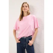 Trendyol Milla Ženska majica TWOSS23TS00153, Roze