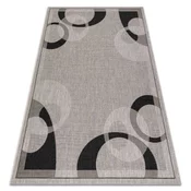 eoshop Preproga SISAL FLOORLUX 20078 srebrna/črna ( - Velikost: 200x290 cm)
