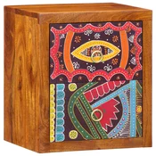 Nocni ormar Smeda 35 x 30 x 40 cm Cvrsto drvo akacije