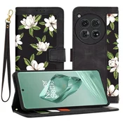 Etui Techsuit FlipCraft za OnePlus 12 - flowers of the dawn