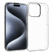 Prozoren TPU ovitek Opticase by Optishield© za iPhone 16 Pro
