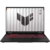 ASUS TUF Gaming A16 prijenosno računalo, Ryzen 7-260, 64 GB RAM-a, 512 GB + 1 TB SSD, RTX 5050, 165 Hz
