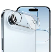 Overboard Kaljeno steklo za otok kamere iPhone Air, prozorno