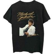 Michael Jackson Majica Thriller White Black S