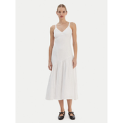 DKNY Poletna obleka P5JNCD88 Écru Regular Fit