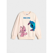Sinsay - Gornji deo trenerke Stitch - krem