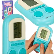 WOWO Žepna elektronska arkadna igra mini konzola modra