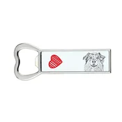 Artdog Avstralski ovčar, Aussie - odpirač za steklenice s psom, personaliziran odpirač za hladilnik, unikatno darilo za moškega by Art-Dog