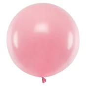 PartyDeco okrogel balon 60 cm, pastel baby pink
