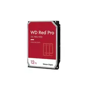 WD 12TB 3.5 SATA III 256MB 7.200 WD121KFBX Red Pro