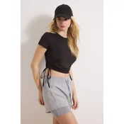 Trendyol Milla ženska majica Thmss26Ts00003, crna