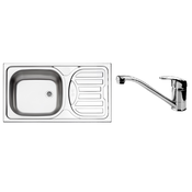 SINK SOLUTION set Napoli (kuhinjska armatura + pomivalno korito)
