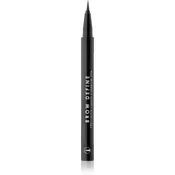 MUA Makeup Academy Brow Define tekoče črtalo za obrvi odtenek Black 0.5 ml
