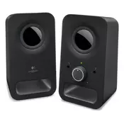 Logitech Z150 Multimedia Zvucnici, 6 W, 2.0, Crni
