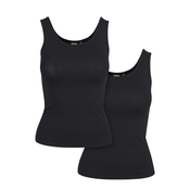 Womens 2-pack Basic Stretch Top black