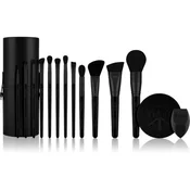 Luvia Cosmetics Prime Vegan Pro set čopičev Black Edition 12 kos
