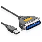UGREEN Kabl za štampac USB na IEEE1284 Parallel 2m, 20225