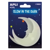 APLI Apli Nalepke lune - svetijo v temi 2 kos, (20393075)