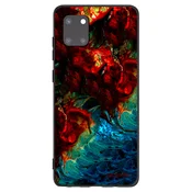 Silikonski črni ovitek za Samsung Galaxy Note 10 Lite N770F - Universe