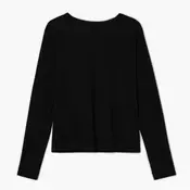 Cropp - Majica z dolgimi rokavi - črna