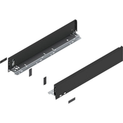 BLUM LEGRABOX pure stranica predala, višina M, ND 500, karbon črna, mat