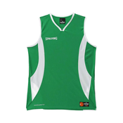 SPALDING Športni top Jam zelena/bela