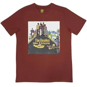 The Beatles Yellow Submarine Album Cover Red L Majica