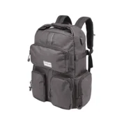 shumee Šolski nahrbtnik Premium Army Black z dvema predelkoma, 35 x 44 x 17 cm