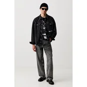 Karl Lagerfeld Jeans Majica B3M17034 Črna Relaxed Fit