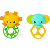 OBALL Hračka Oball Hryzačky Soother Pals™ Easy-Grasp 2ks 3m+