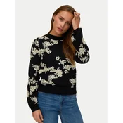 Vero Moda Pulover Nancy 10333561 Črna Regular Fit