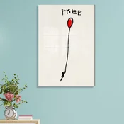Wallity Slika od kalenog stakla 30x45cm