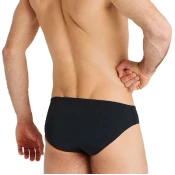 Mens swimsuit arena solid brief black 38