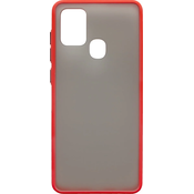 Plastični ovitek Samsung Galaxy A21s, rdeč Season