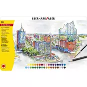 Eberhard Faber Akvakolor Bojice metalna kutija 1/36