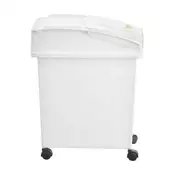 VEVOR Posoda za shranjevanje sestavin 208 L 36x26x46 cm Bela