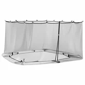 Vidaxl Komarščina za paviljon 220 mesh Črna 3,6 x 3 x 2 m Poliester
