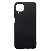 Mat TPU Ovitek za Samsung Galaxy A12, Guma - Črna