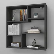 Hanah Home zidna polica Myra09, 70,8 cm, antracit
