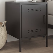 Nocni ormaric crni 36 x 39 x 50,5 cm celicni