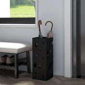 Homestar Stojalo za dežnik 155x155x40 cm Črno