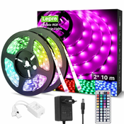 Set LED traka 20m RGB IP20 - 2x10m 5050 SMD