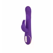 Vibe Couture Rabbit Quiver - silikonski vibrator, 21,4 cm