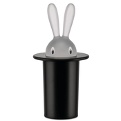 Čarobno držalo za zobotrebce Bunny Alessi Črna