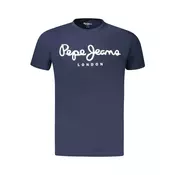PEPE JEANS MEN'S SHORT SLEEVE T-SHIRT BLUE