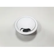 Pokrov za kabel 60mm mat krom