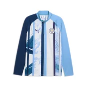 PUMA Manchester City Quarter-Zip Warmup Top Men, Sports, White/Blazing Blue, M