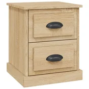 Vidaxl Nočna omarica sonoma hrast 39x39x47,5 cm inženirski les